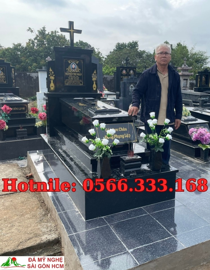 Mộ Đá Nguyên Khối Đẹp