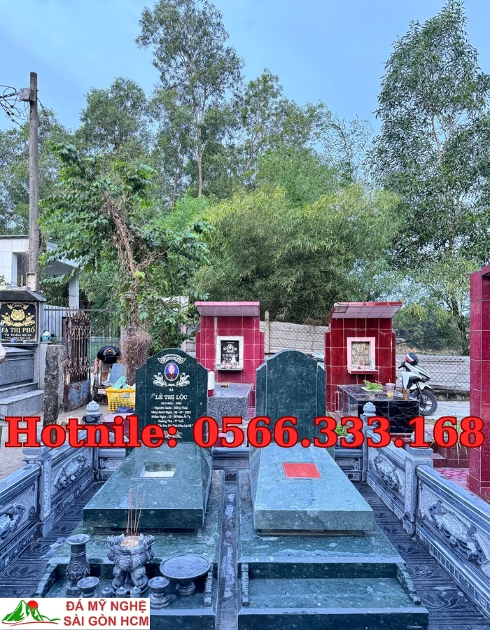 Mẫu Mộ Xây Đẹp Đơn Giản