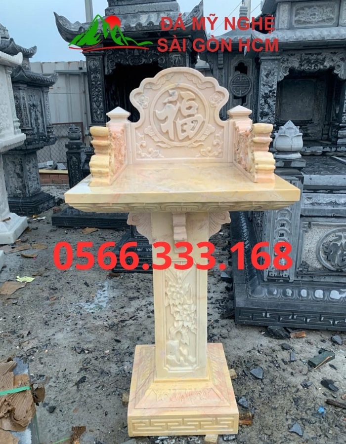 Bàn Thờ Ông Thiên Đá Nguyên Khối