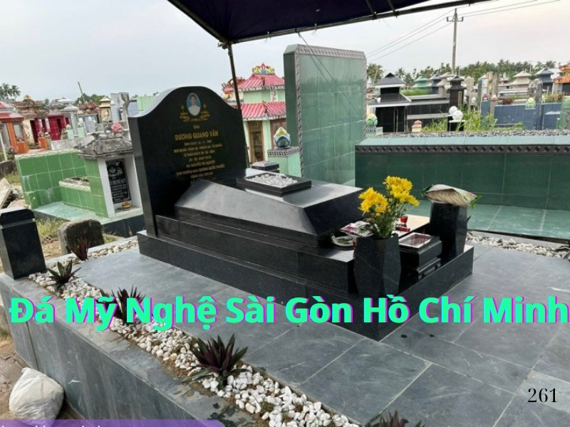 mẫu mộ ốp đá granite đẹp