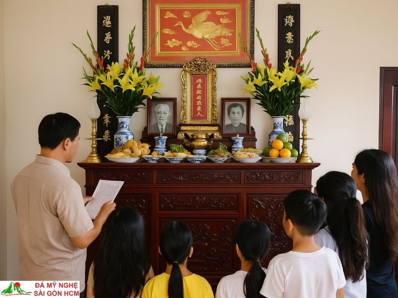 văn khấn cúng giỗ ông bà