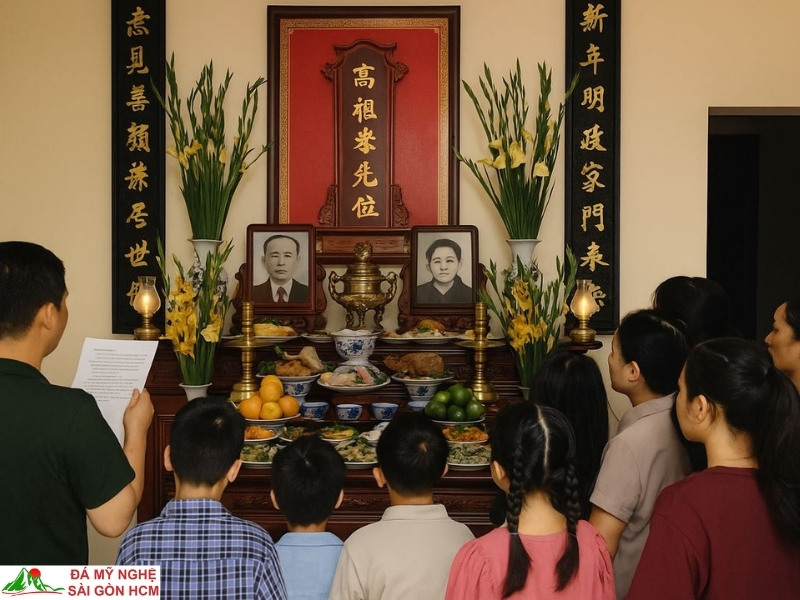 văn cúng giỗ ông bà