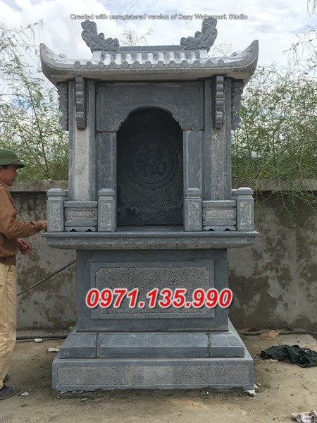 Mẫu miếu thờ đá đình làng chùa đẹp nhất