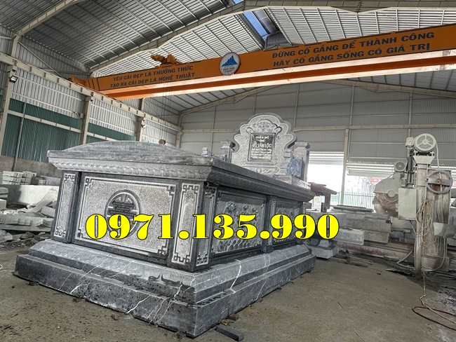 Mẫu mộ bằng đá không mái che đẹp bán tại Vũng Tàu