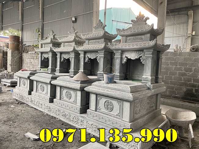 Mẫu mộ bằng đá liền ngôi đẹp bán tại Vũng Tàu