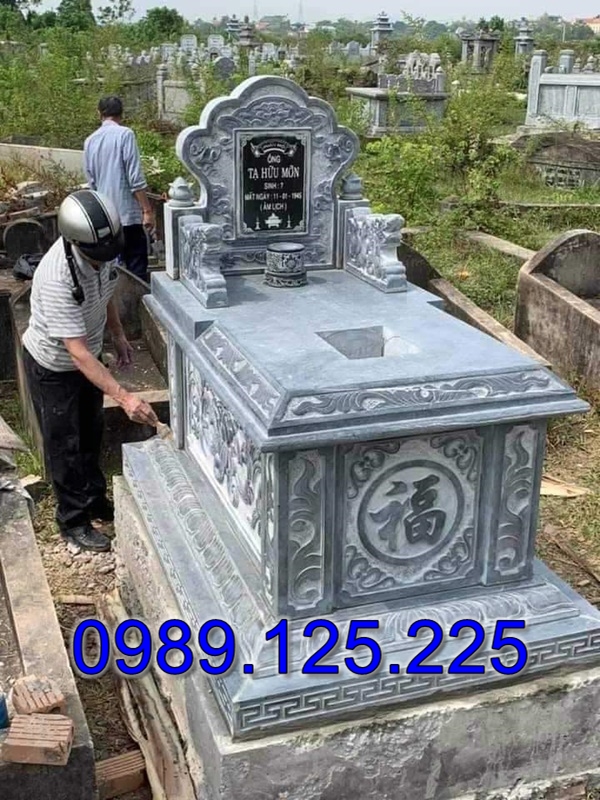 100 mẫu mộ đá đơn giản đẹp bán bình dương
