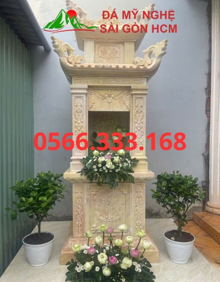 Am Thờ Ngoài Trời Đẹp Bán Ở Kiên Giang, Mẫu Bằng Đá Thờ Tro Cốt✴️ 9 Lắp Đặt Am Thờ Thần Linh Bằng Đá Tại Kiên Giang