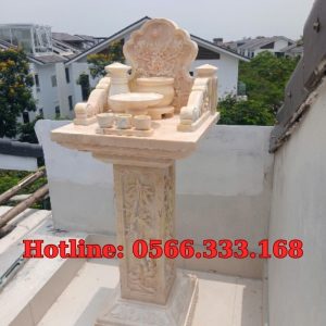 Bàn Thờ Thiên Bằng Đá Bán Ở Cà Mau, Lắp Đặt Trọn Gói✴️ 25 ban tho thien 110 2