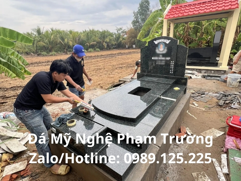 Mẫu mộ đá đơn giản đẹp