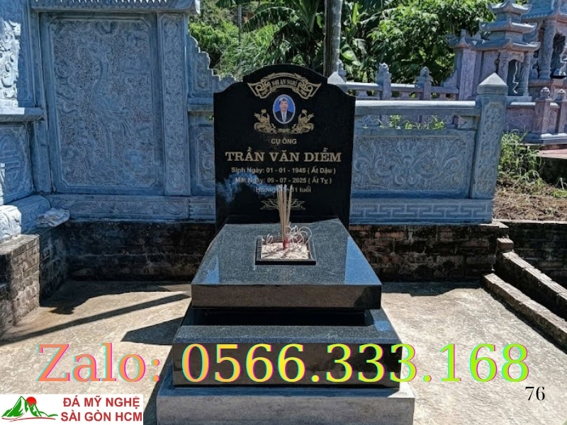 Mộ Đá Granite Nguyên Khối Bán Cao Bằng