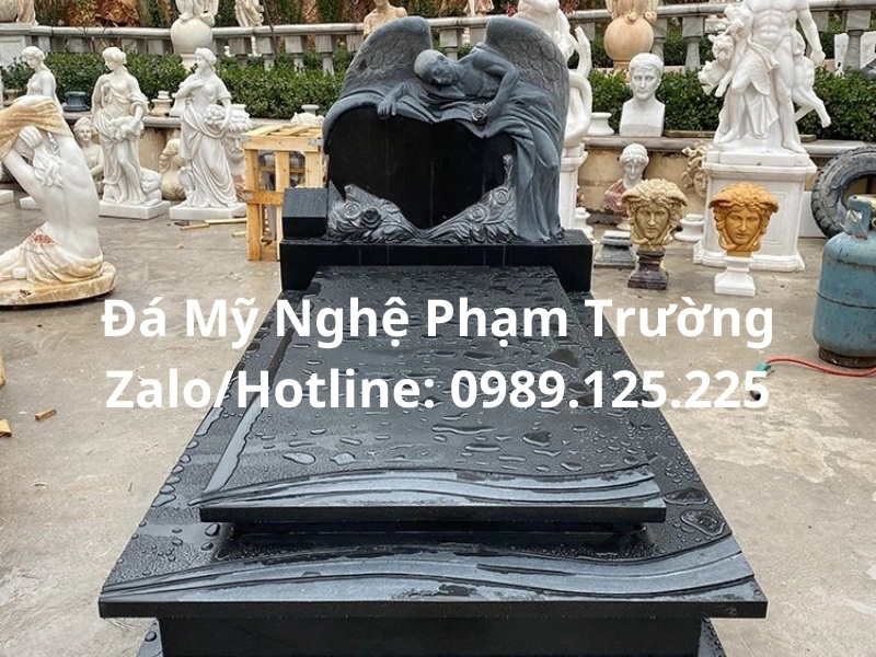 Mẫu mộ đá đơn giản đẹp