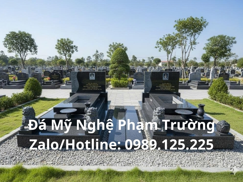 Mẫu mộ đá đơn giản đẹp