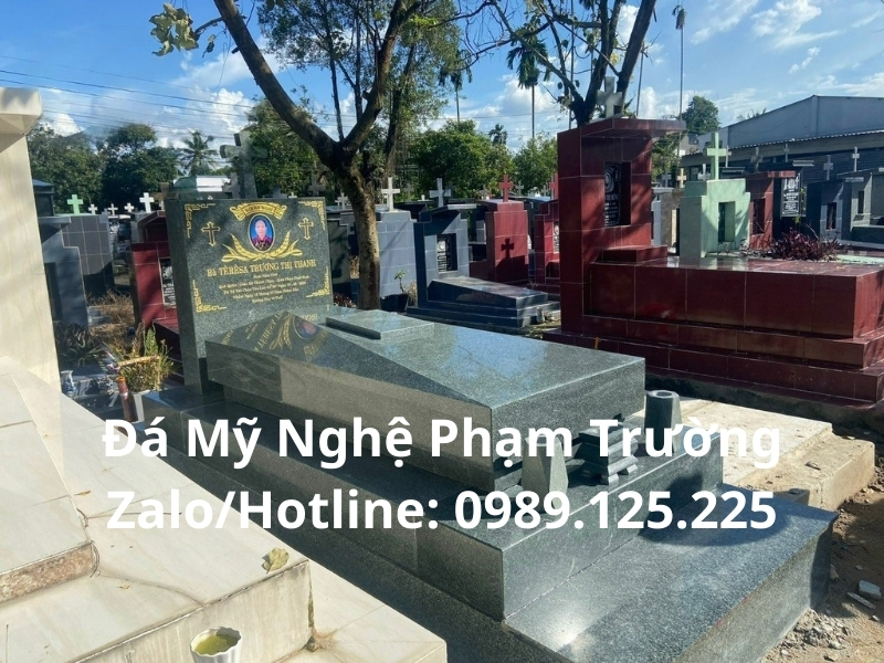 Mẫu mộ đá đơn giản đẹp