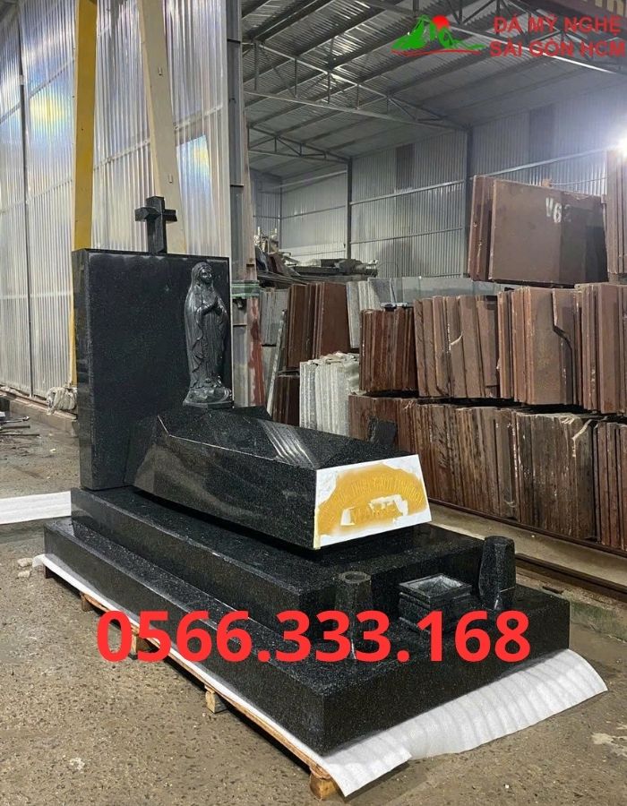 Mẫu Mộ Đá Công Giáo Đẹp