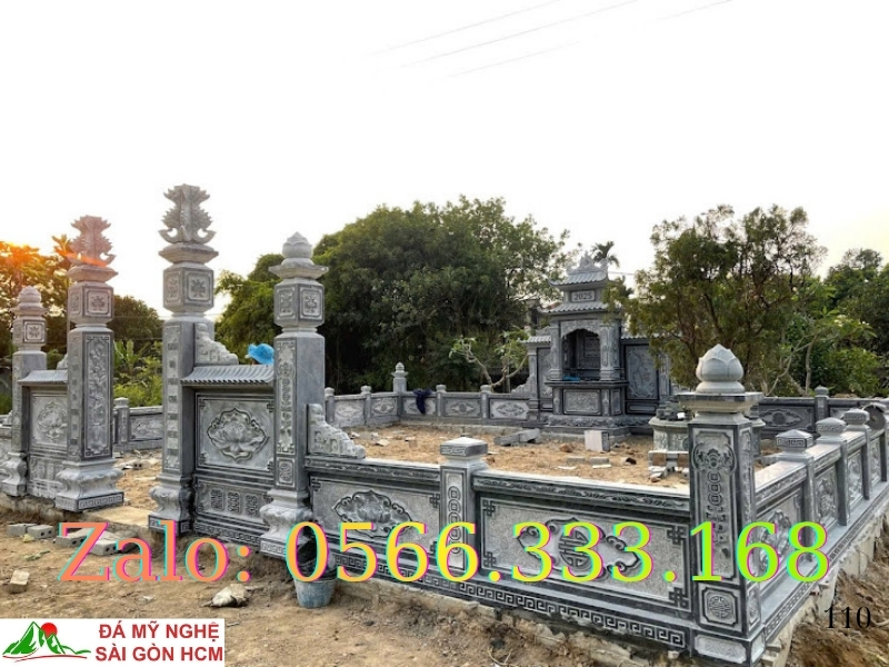 Thiết Kế & Thi Công Nhà Mồ Đá Khối Đẹp Tại Vĩnh Long✔️ 16 Nhà Mộ Vĩnh Long