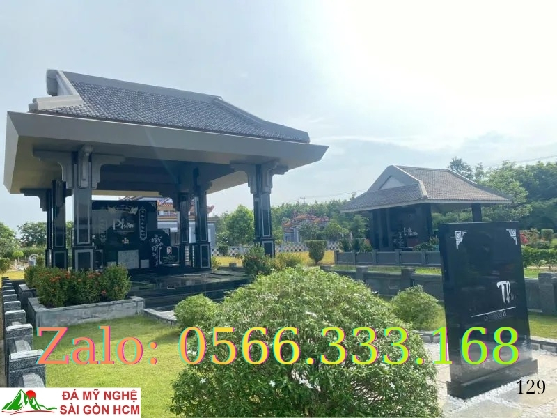 Thiết Kế & Thi Công Nhà Mồ Đá Khối Đẹp Tại Long An✔️ 12 Mẫu Nhà Mồ Đẹp Long An