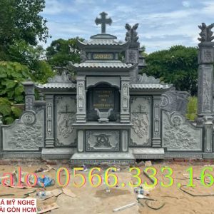 Thi Công Lăng Mộ, Lăng Thờ Đá Khối Đẹp Bắc Giang✔️ 9 Lăng Mộ Đá Bắc Giang