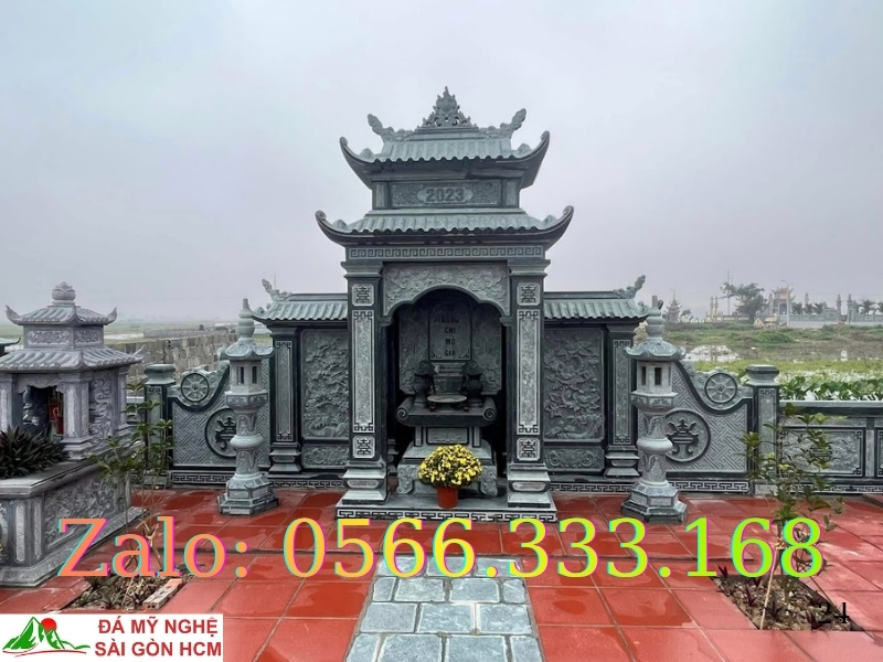 Thi Công Lăng Mộ, Lăng Thờ Đá Khối Đẹp Điện Biên✔️ 13 Lăng Mộ Đẹp Điện Biên