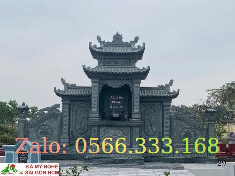 Thi Công Lăng Mộ, Lăng Thờ Đá Khối Đẹp Thái Nguyên✔️ 15 Lăng Thờ Đá Đẹp Thái Nguyên