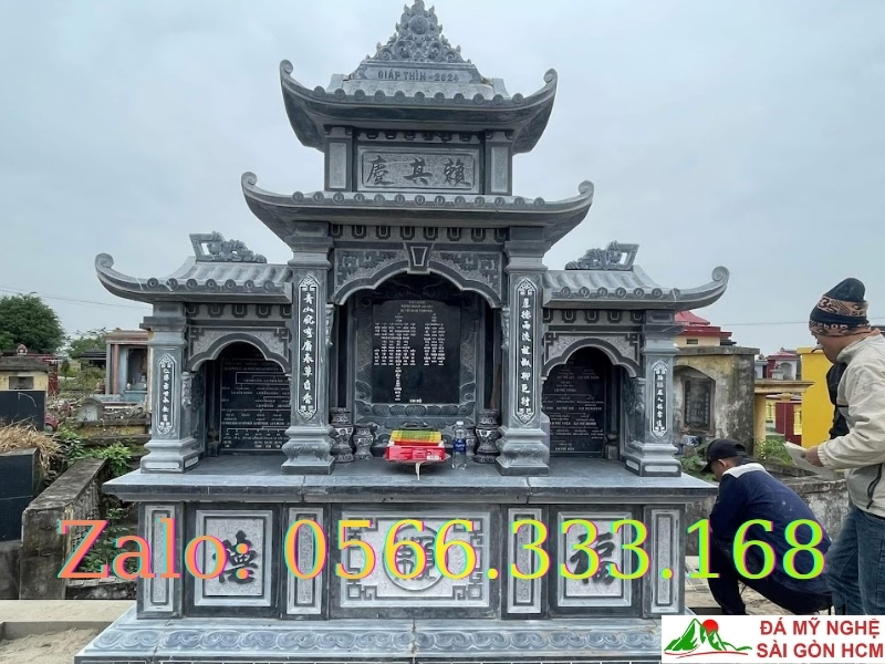 Thi Công Lăng Mộ, Lăng Thờ Đá Khối Đẹp Vĩnh Phúc✔️ 12 Lăng Mộ Đá Đẹp Vĩnh Phúc