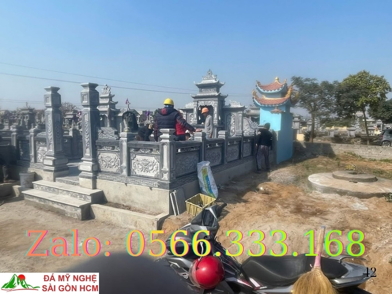 Thi Công Lăng Mộ, Lăng Thờ Đá Khối Đẹp Tuyên Quang✔️ 16 Lăng Mộ Đẹp Tuyên Quang