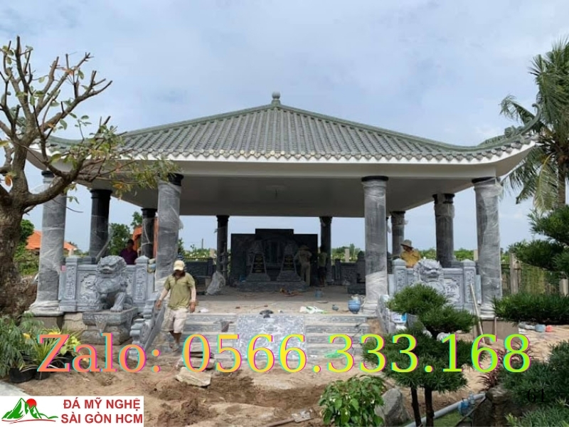 Thiết Kế & Thi Công Nhà Mồ Đá Khối Đẹp Tại Bạc Liêu✔️ 12 Nhà Mồ Đá Đẹp Bạc Liêu