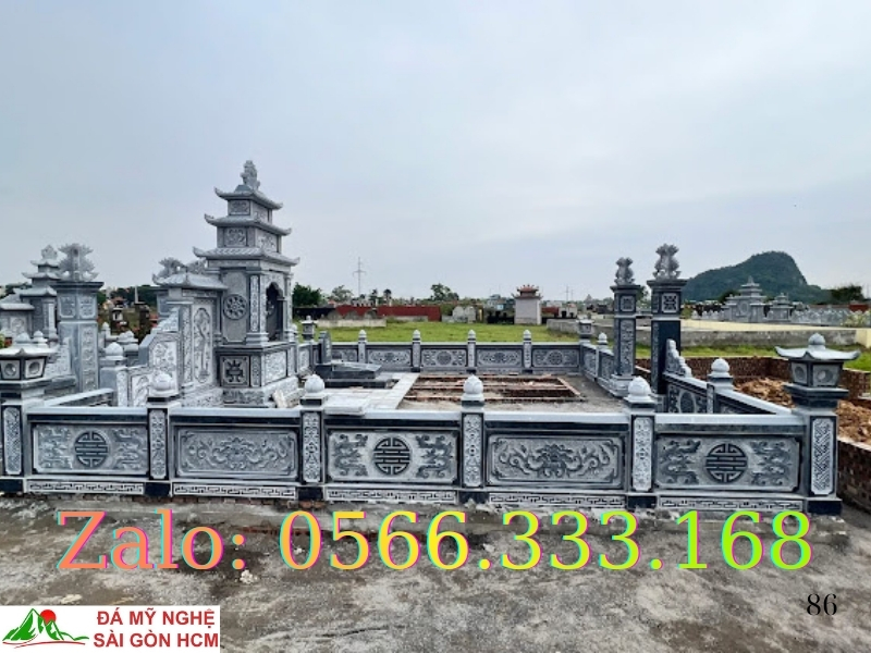 Thi Công Lăng Mộ, Lăng Thờ Đá Khối Đẹp Hải Phòng✔️ 16 Lăng Mộ Đá Hải Phòng