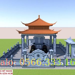 Thiết Kế & Thi Công Nhà Mồ Đá Khối Đẹp Tại Bến Tre✔️ 9 Nhà Mồ Bến Tre