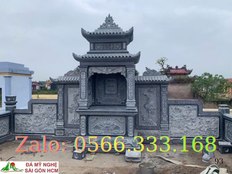 Thi Công Lăng Mộ, Lăng Thờ Đá Khối Đẹp Sơn La✔️ 14 Lăng Mộ Đẹp Sơn La