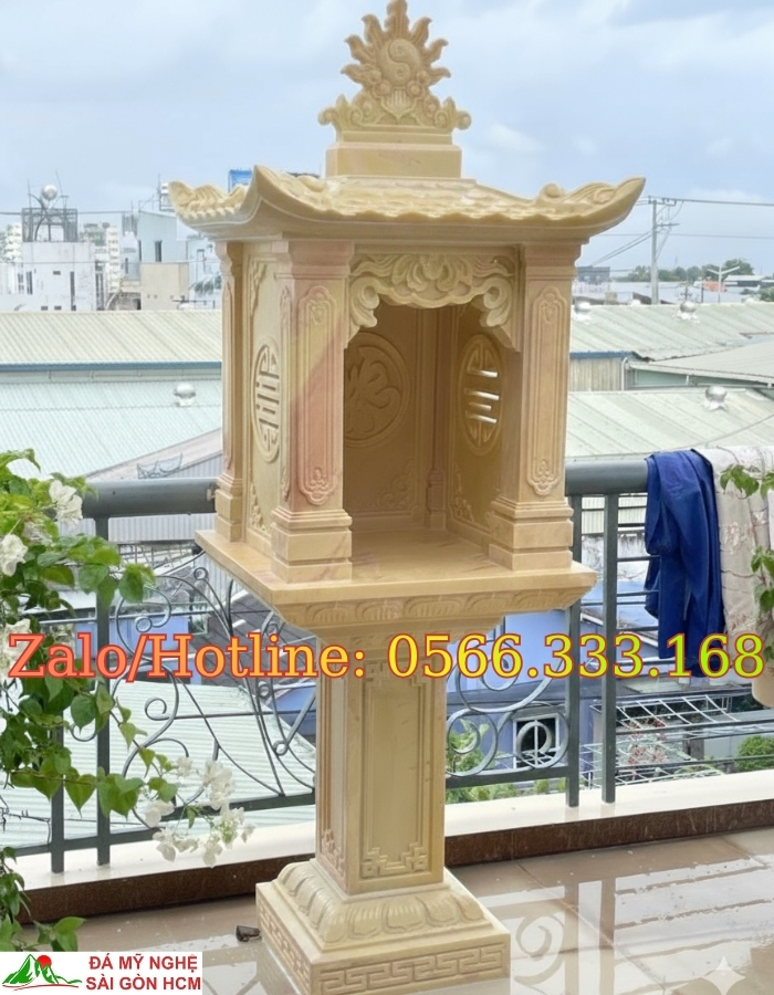 Am Thờ Ngoài Trời Đẹp Bán Ở Kiên Giang, Mẫu Bằng Đá Thờ Tro Cốt✴️ 14 Am Thờ Ngoài Trời Đá Vàng Kích Thước Nhỏ