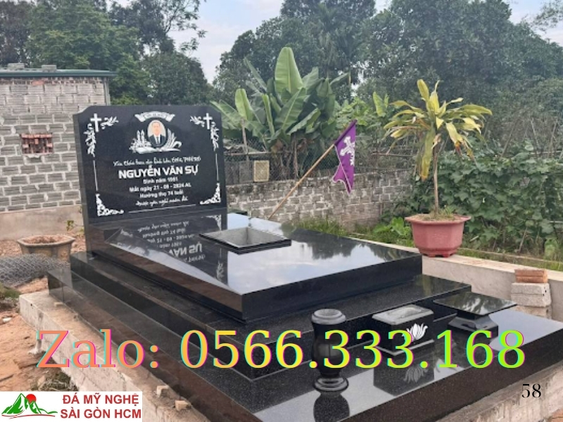 Mộ Đá Granite Nguyên Khối Bán Hải Phòng, Mộ Ốp Hoa Cương Đẹp✴️ 3 Mộ Đá Granite Nguyên Khối Bán Hải Phòng